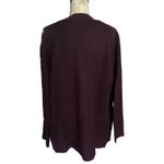 Calvin Klein Jeans Burgundy Cardigan Sweater NEW Size Large Photo 1
