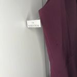 Eliza J  Wine Burgundy Ruffle Front Sleeveless Cocktail Gown Size 2 NWT Photo 10