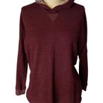The North Face Burgundy Pullover Round Bottom Hoodie Sweatshirt ~ Women's Size S Photo 1