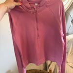 Lululemon Pink Cropped Long Sleeve  Top Photo 1