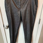 White House | Black Market  black sparkly pants size 8r slim ankle Photo 0