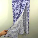 Hill House The Simone Midi Dress Lilac Purple Tonal Floral Medium Photo 4