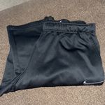 Nike  Drifit Black Elastic Waistband w/ Drawstrings Running Warmup Pant- Large Photo 12