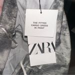 ZARA Strapless midi dress Photo 5