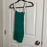 Marciano  woman’s emerald green backless top medium Photo 2