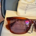 Gucci Women's Sunglasses in Orange and Pink Photo 7
