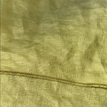 Linen midi dress lemon lime color sz S Yellow Photo 3