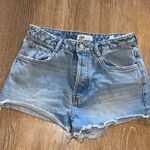 ZARA MOVING SALE -  silver studded waist denim short Photo 4