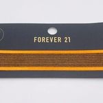 Forever 21 NWT Neon Orange Sparkle Glitter Choker Photo 0