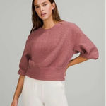 Lululemon ‎ Textured Crewneck Pullover in Spiced Chai Photo 0