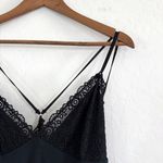 Victoria's Secret  Heavenly Supersoft Modal Jumpsuit Lace Trim Large in Black Photo 9