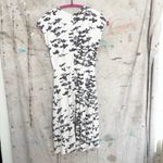 Armani Collezioni Fitted Stretch Floral Mini Dress Photo 4