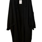 ASOS Design Soft Duster Black W/Pockets & Back Slit Lagenlook Size 20. Photo 8