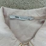 ZARA  light pink denim jean jacket Photo 1