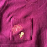 Classic Elements Autumn Leaf Burgundy Sweater Embroidered Grandmacore Fall Style Photo 4