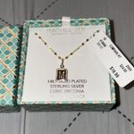Rachel Zoe  “M” initial necklace Photo 3