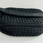 Americana by Sharif Black Woven Cosmetic Bag with Tassel Photo 1