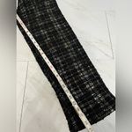 Anthropologie Eva Franco Fritz Metallic Plaid knit Relaxed Fit Trouser Pant S Photo 7