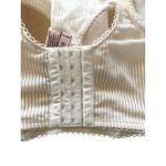 Victoria's Secret Victoria’s Secret Cropped Lace Bustier Cream Size 32DD Coquette Romantic Neutral Photo 8