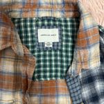 American Eagle  patched flannel Photo 1