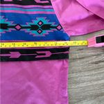 I Love Cowboys OutWest Womens Western Shirt Southwest Aztec Pink Photo 4