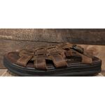 EastLand VTG 90s Leather Sandals strap Slingback Chunky Hike Travel Lake SZ 8 Photo 1