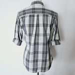 Carhartt Twilight Relaxed 3/4 Sleeve Plaid Flannel Button Down Shirt Size Small Photo 4