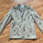 Quacker Factory The Quacker‎ Factory Giraffes Blazer Photo 0