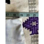 Nike  One White/Purple Tie Dye Crop Legging Women's Size 2X Mid Rise Training NWT Photo 6