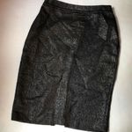 Who What Wear Metallic Pencil Skirt Photo 0