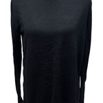 Lululemon Womens Still At Ease Pullover‎ Sweater Black Cashmere Blend Size 8 Photo 0