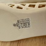 Nicole Miller  Rarri Ivory‎ Woven Jelly Flats Size 8 Photo 6