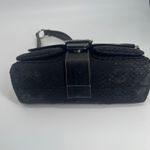 Coach 1463 Vintage Black Soho Flap Y2K Signature C Canvas Shoulder Bag Photo 3