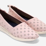 Cole Haan  Studiogrand Perforated Slip-on Pink Shoes Sneakers Womens‎ Size 11 Photo 0