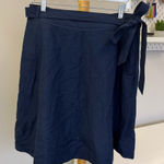 Banana Republic  Navy Blue Line. Blend Skirt Size 10 Photo 0