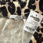 Charlotte Russe NWT Y2K  Animal Print Elastic Waist A Line Pull Up Mini Skirt M Photo 6