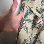 Beau & Ro Jungle leopard 100% cotton Maxi dress sz S Green Photo 7