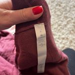 Lululemon  Maroon Cardigan size 6 Photo 2
