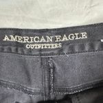 American Eagle Black Distressed Mom Short Women's 6 Photo 2