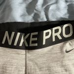 Nike  Pro Dri-Fit Black/Lavender Biker Shorts Gym Activewear Size Large GUC #4676 Photo 3