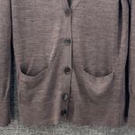 Loft Womens Cardigan Sweater Size Medium Wool Knit Cozy Fall Soft Comfy Warm Photo 2