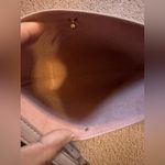 Anthropologie NWOT SAMARA Medium Shoulder Bag Peony Vegan Leather Photo 4