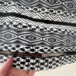 White House | Black Market Women's White & Black Geometric Print Skirt Size 12 Photo 1