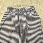 J.Crew  Pull on Skirt in Striped Beauchamps Linen Blue White Photo 9