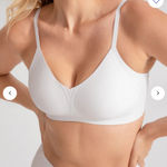 Honey Love Astral White Silhouette Wireless Bra 3X Photo 0