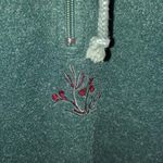 Victoria's Secret  Country‎ Collection Green 1/4 Zip Fleece Size Medium Photo 1