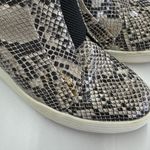 MIA  Shoes Womens 8.5 Christie Black Tan Snake Reptile Wedge‎ Sneakers Photo 9