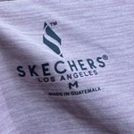 Skechers | NWT GO DRI Heathered Lavender Purple Floral Graphic T-Shrt Photo 3