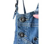 Zana Di Y2K Jean Short Overalls Size 5 Blue Photo 3