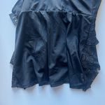 NWT Swim Solutions Triple Tier Tankini Top Black Crochet Size 10 NEW Photo 7